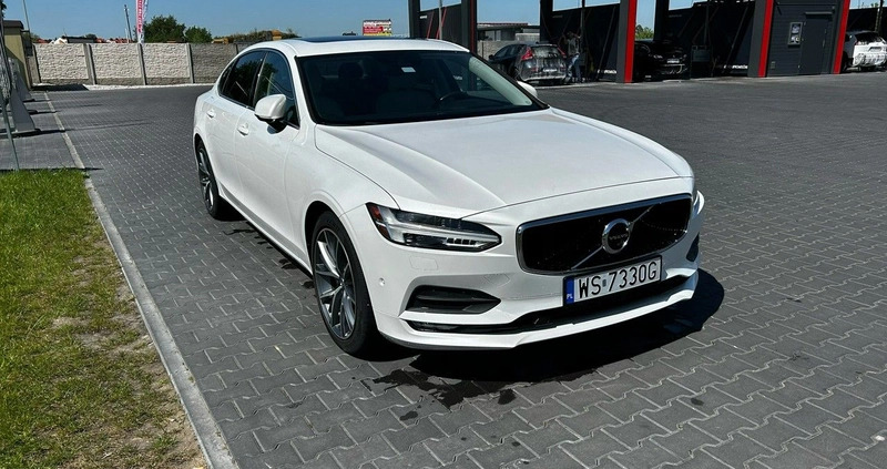 Volvo S90 cena 129900 przebieg: 126230, rok produkcji 2018 z Ciężkowice małe 301